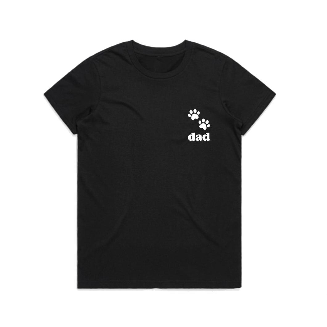 PAW DAD - BLACK TEE