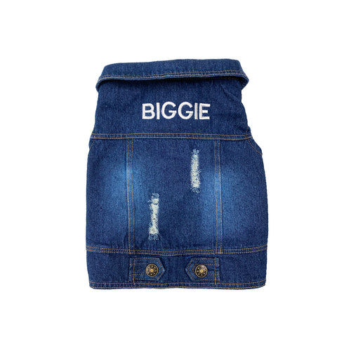 DENIM PET VEST