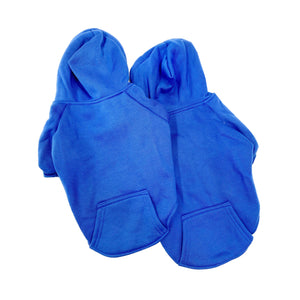 BLUE PET HOODIE