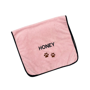 PINK PET TOWEL